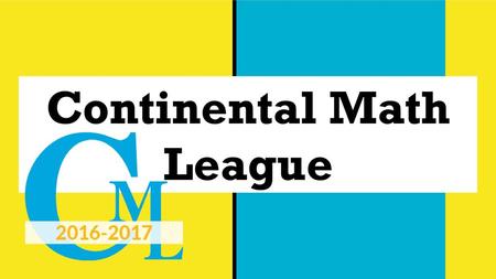 Continental Math League