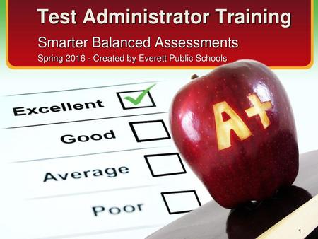 Test Administrator Training