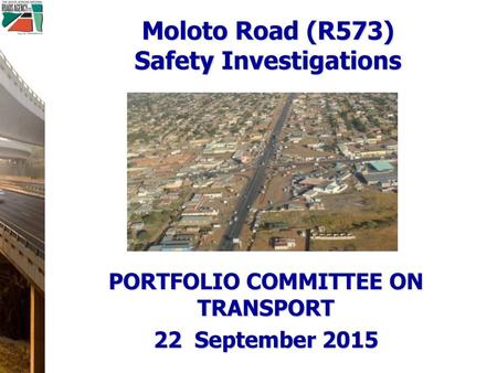 Moloto Road (R573) Safety Investigations