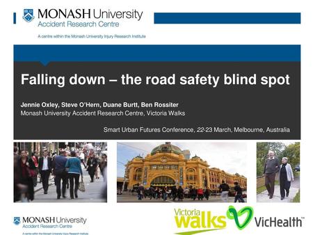 Falling down – the road safety blind spot