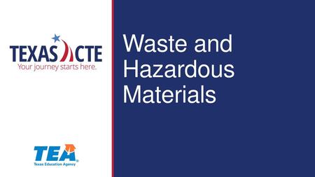 Waste and   Hazardous   Materials