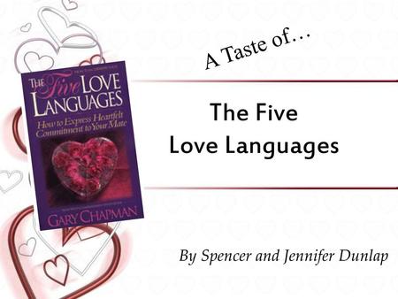 The Five Love Languages