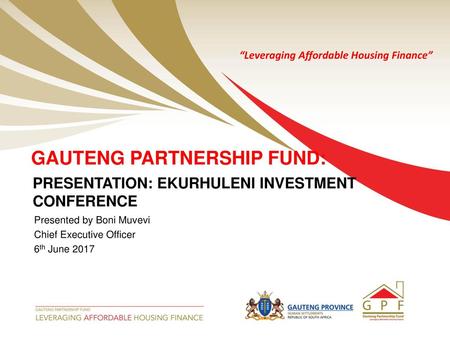 GAUTENG PARTNERSHIP fund: