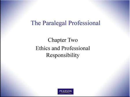 The Paralegal Professional