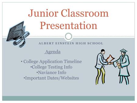 Junior Classroom Presentation