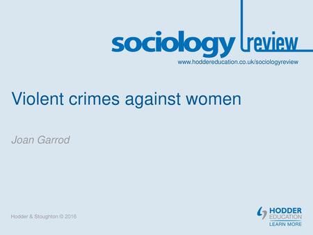 Violent crimes against women