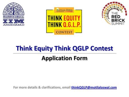 Think Equity Think QGLP Contest