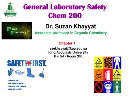 General Laboratory Safety Chem 200