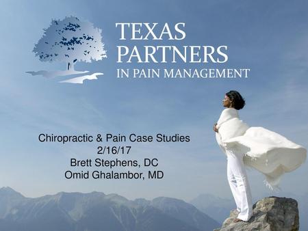 Chiropractic & Pain Case Studies