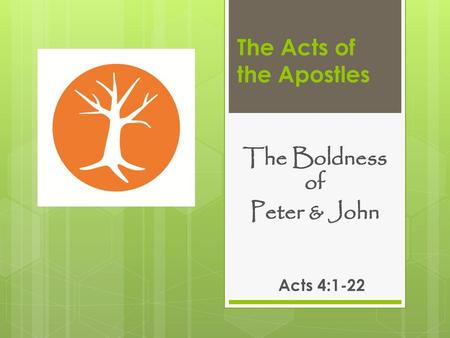 The Acts of the Apostles