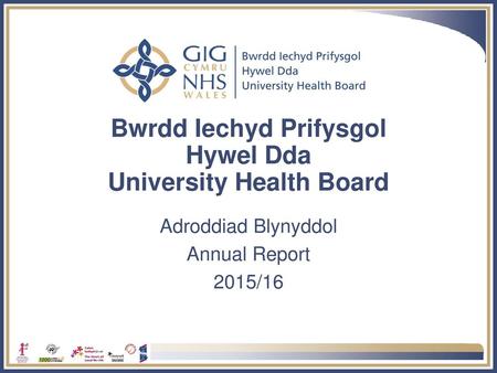 Bwrdd Iechyd Prifysgol Hywel Dda University Health Board