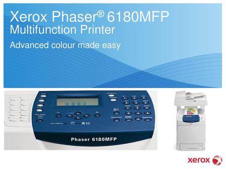 Xerox Phaser® 6180MFP Multifunction Printer