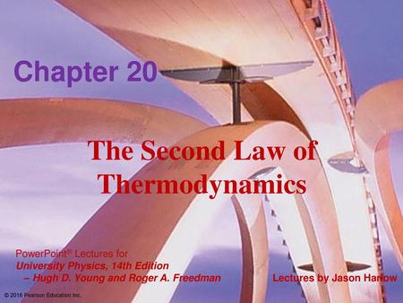 The Second Law of Thermodynamics