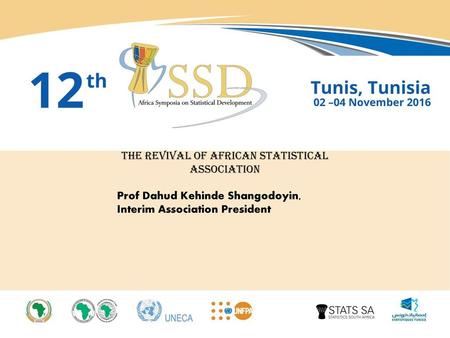 The Revival of African Statistical Association