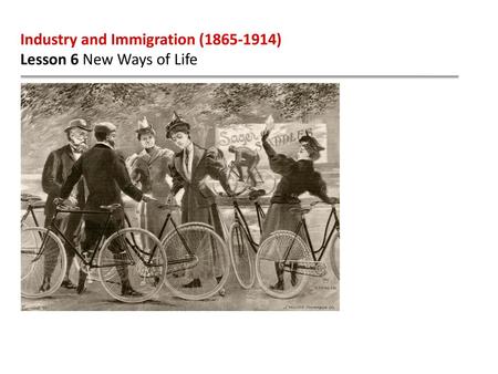 Industry and Immigration ( )