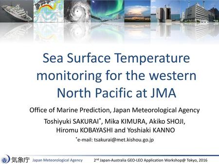 Office of Marine Prediction, Japan Meteorological Agency