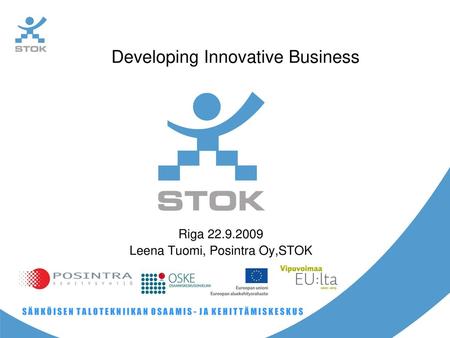 Developing Innovative Business