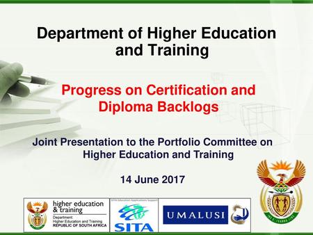 Department of Higher Education and Training