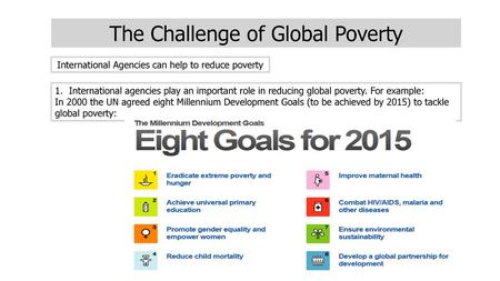 The Challenge of Global Poverty