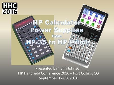 HP Calculator Power Supplies from HP-35 to HP Prime