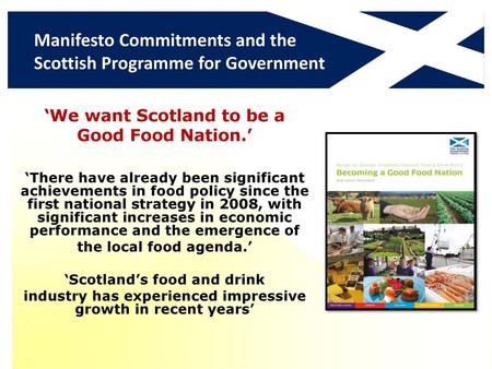 Over 50 Manifesto References to Food and Drink.