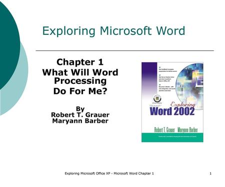 Exploring Microsoft Word