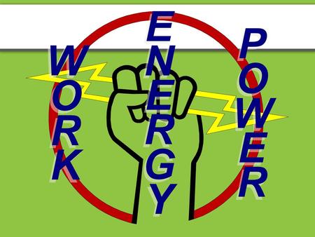 Who’s doing work?. Who’s doing work? Work is only done by a force on an object if the force causes the object to move in the direction of the force.