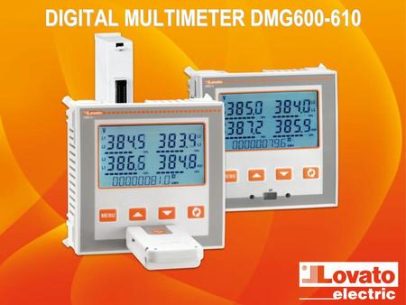 DIGITAL MULTIMETER DMG