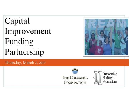 Capital Improvement Funding Partnership