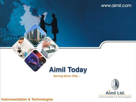 Impact Aimil Aimil Today Defining Instrumentation since 1932.