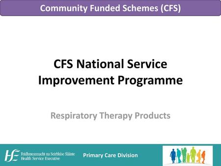 CFS National Service Improvement Programme