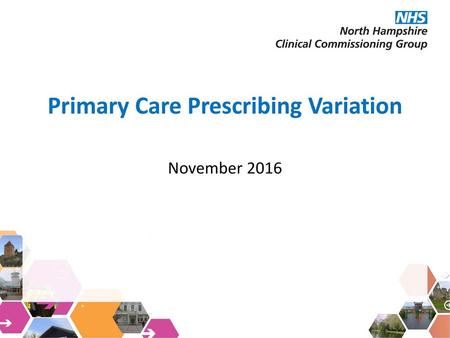 Primary Care Prescribing Variation