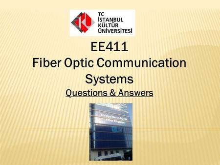 Fiber Optic Communication Systems