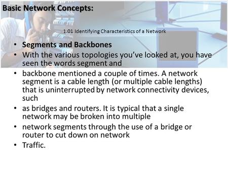 Basic Network Concepts: