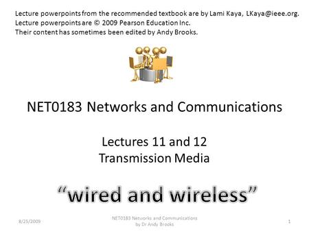 NET0183 Networks and Communications