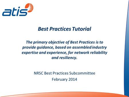 Best Practices Tutorial