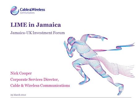 LIME in Jamaica Jamaica-UK Investment Forum