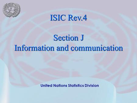 United Nations Statistics Division