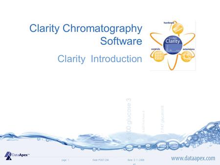 Clarity Chromatography Software