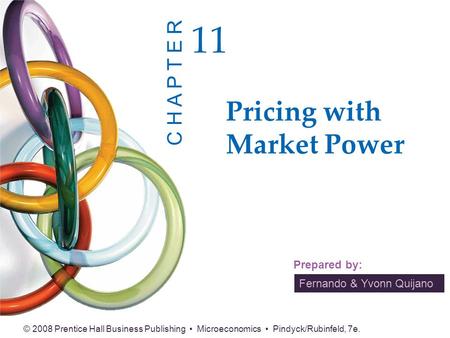 CHAPTER 11 OUTLINE 11.1	Capturing Consumer Surplus 11.2	Price Discrimination 11.3	Intertemporal Price Discrimination and Peak-Load Pricing 11.4	The Two-Part.