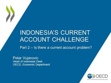 Indonesia’s current account challenge