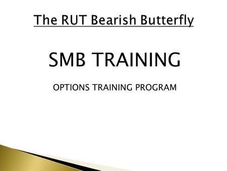 The RUT Bearish Butterfly