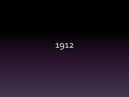 1912. What was going on in 1912? New U.S. football rules were set: the field was shortened to 100 yds.; touchdown became six points instead of five; four.