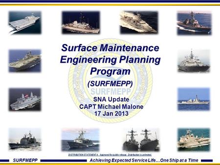 Surface Maintenance Engineering Planning Program