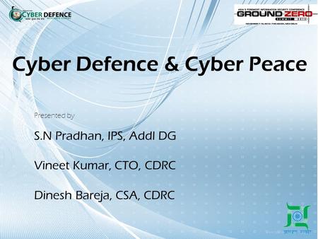 Cyber Defence & Cyber Peace