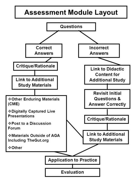 Assessment Module Layout