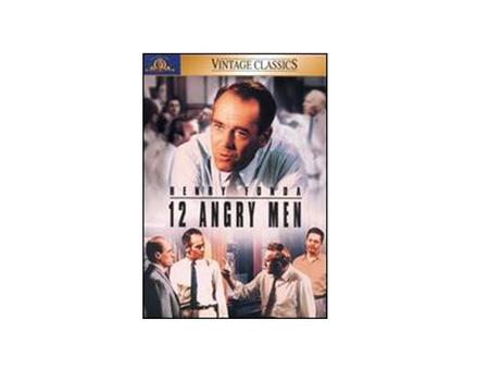 Preparation Read the script from your textbook again, and think of the following: Describe the 12 jurors (&) Argumentation & persuation Crucial scenes.