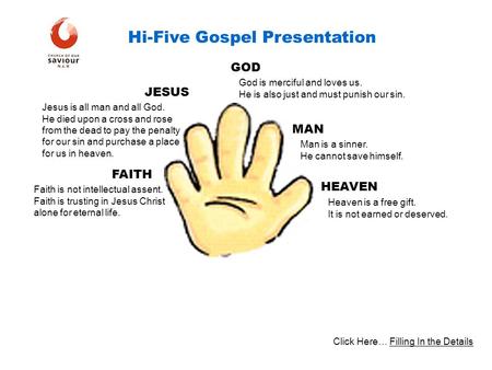 Hi-Five Gospel Presentation