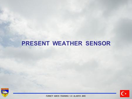 PRESENT WEATHER SENSOR