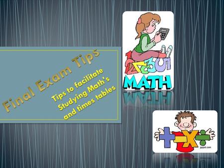 The following four-step routine is a suggestion for making your home study effective: 1. Get oriented. Take a few minutes to think back, look over your.